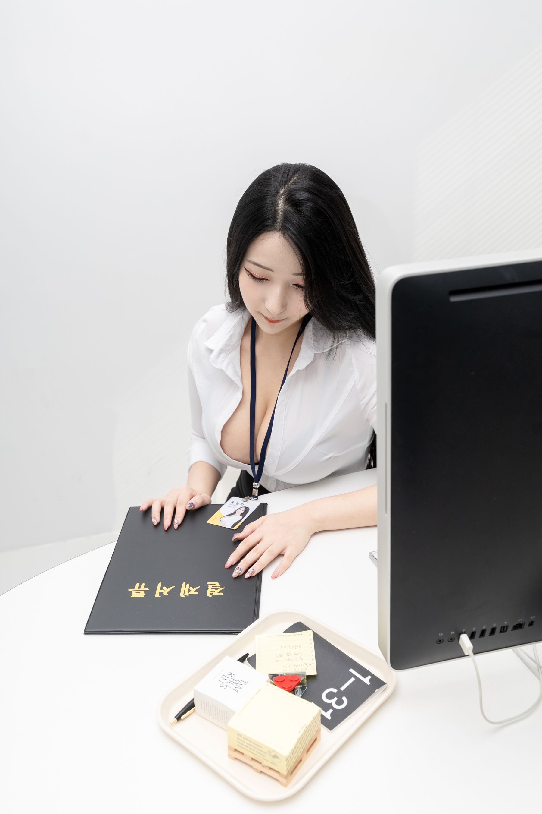 图片[5]-[PUSSY LET] Vol.38 SEOLHWA – Office-蕾丝百合网-美图分享,Cosplay美图,私房写真,套图下载