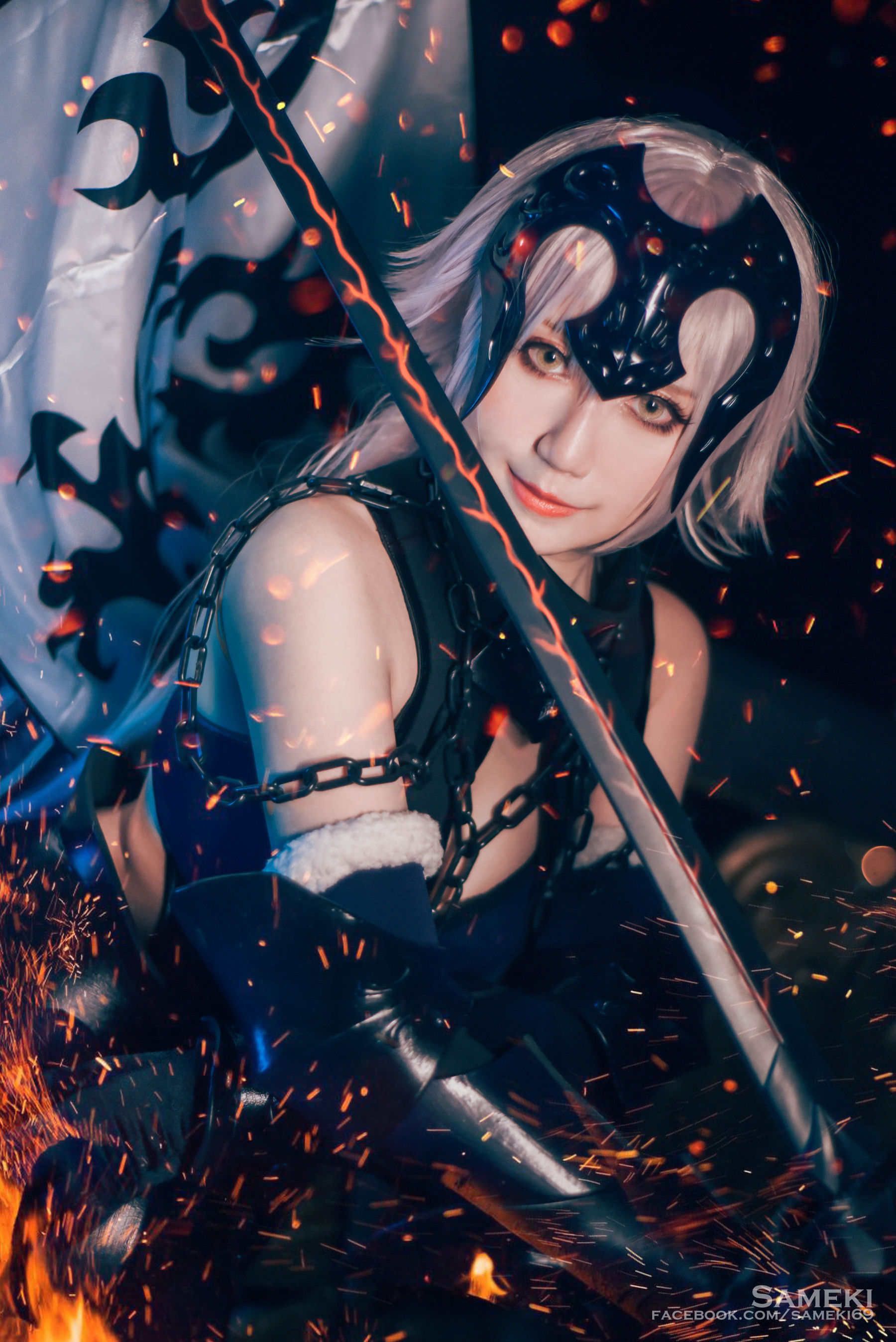 图片[8]-[福利COS] Sameki – 黑贞德-秀臀网-高品质图集网