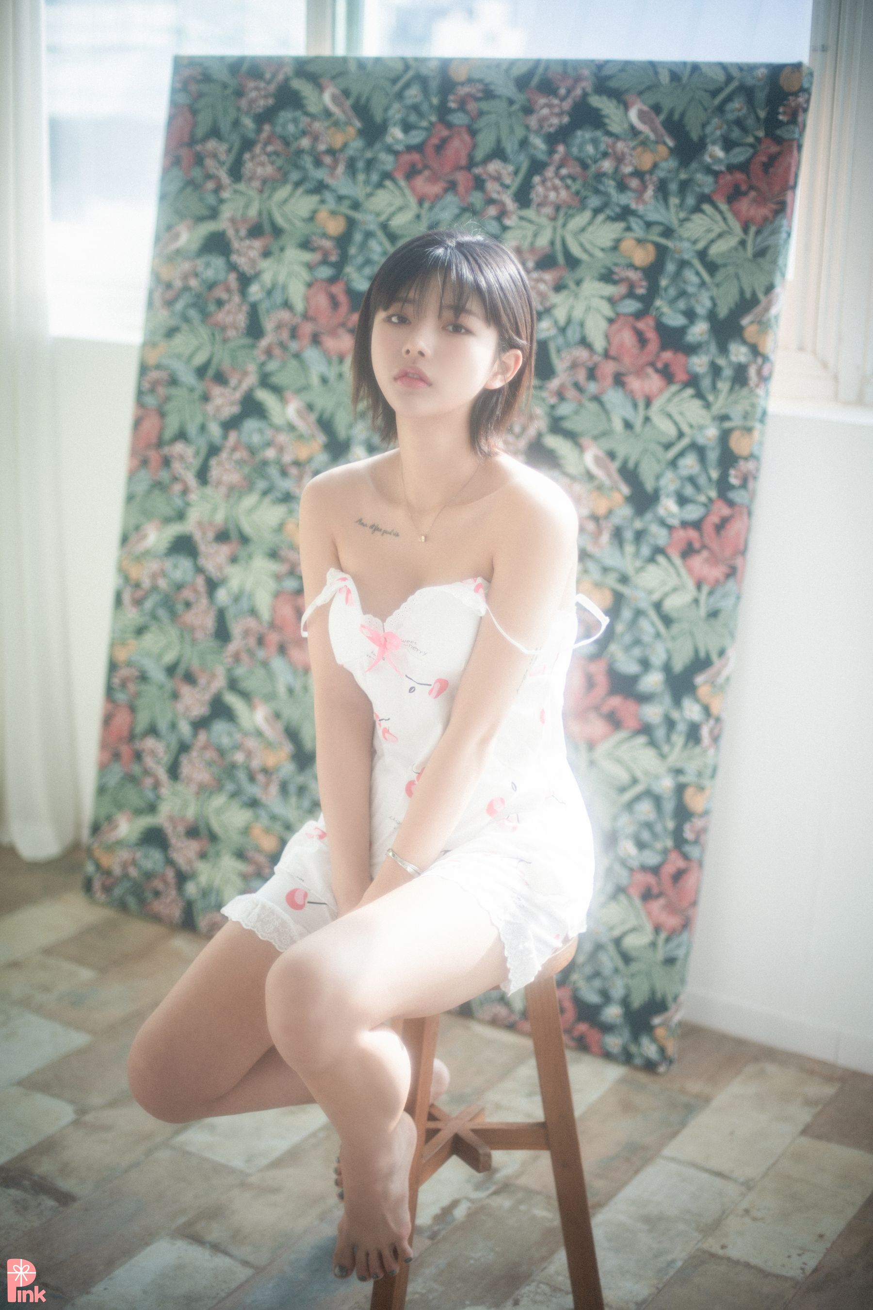 图片[5]-[PINK RIBBON] Uuuha – Floral – 1-蕾丝百合网-美图分享,Cosplay美图,私房写真,套图下载