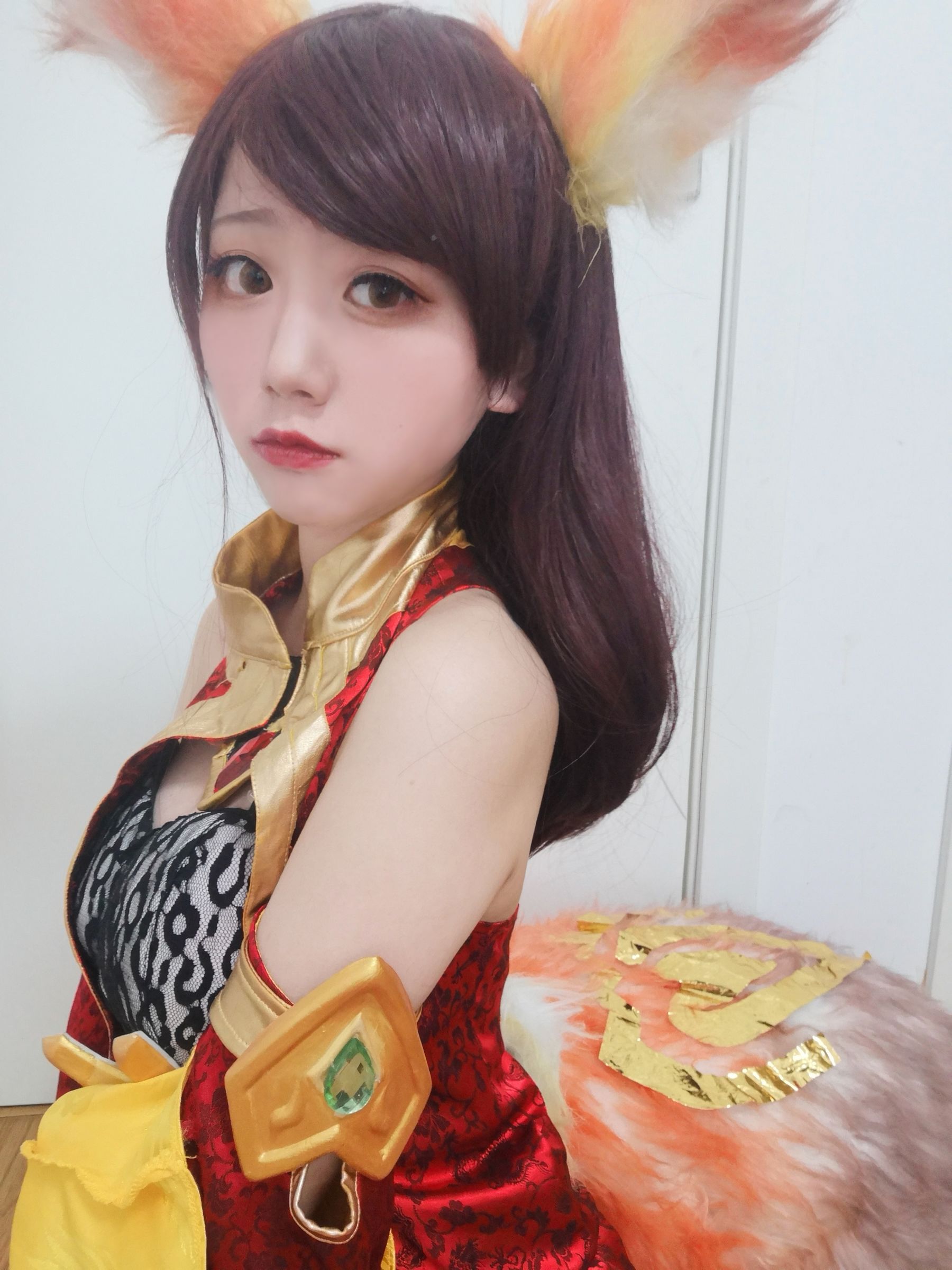 图片[2]-[Cosplay写真] 动漫博主弦音sic – 王者荣耀 妲己 试妆-蕾丝百合网-美图分享,Cosplay美图,私房写真,套图下载