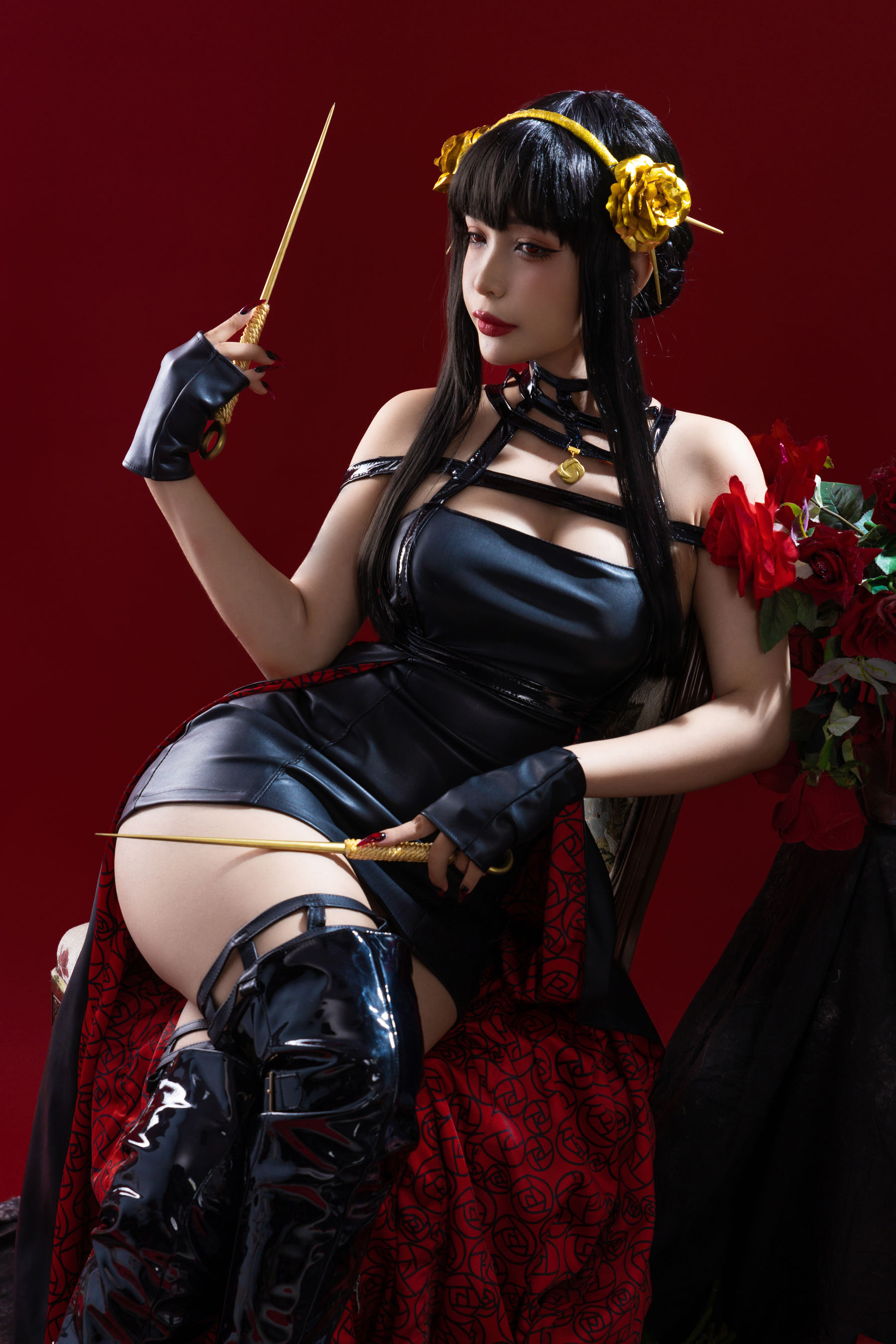 Umeko J – Yor Forger-蕾丝百合网-美图分享,Cosplay美图,私房写真,套图下载