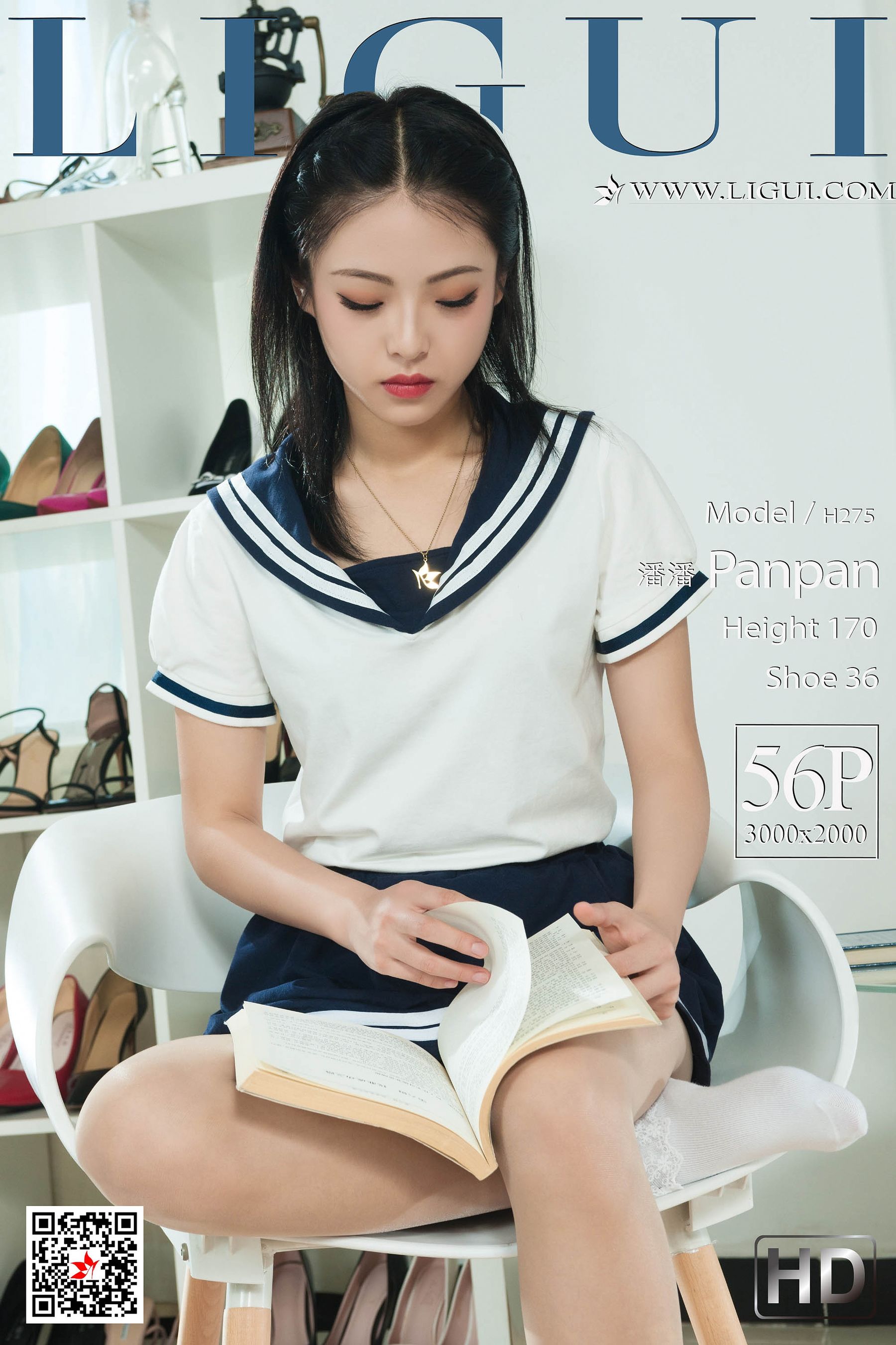 图片[1]-[丽柜Ligui] 网络丽人 Model 潘潘-秀臀网-高品质图集网
