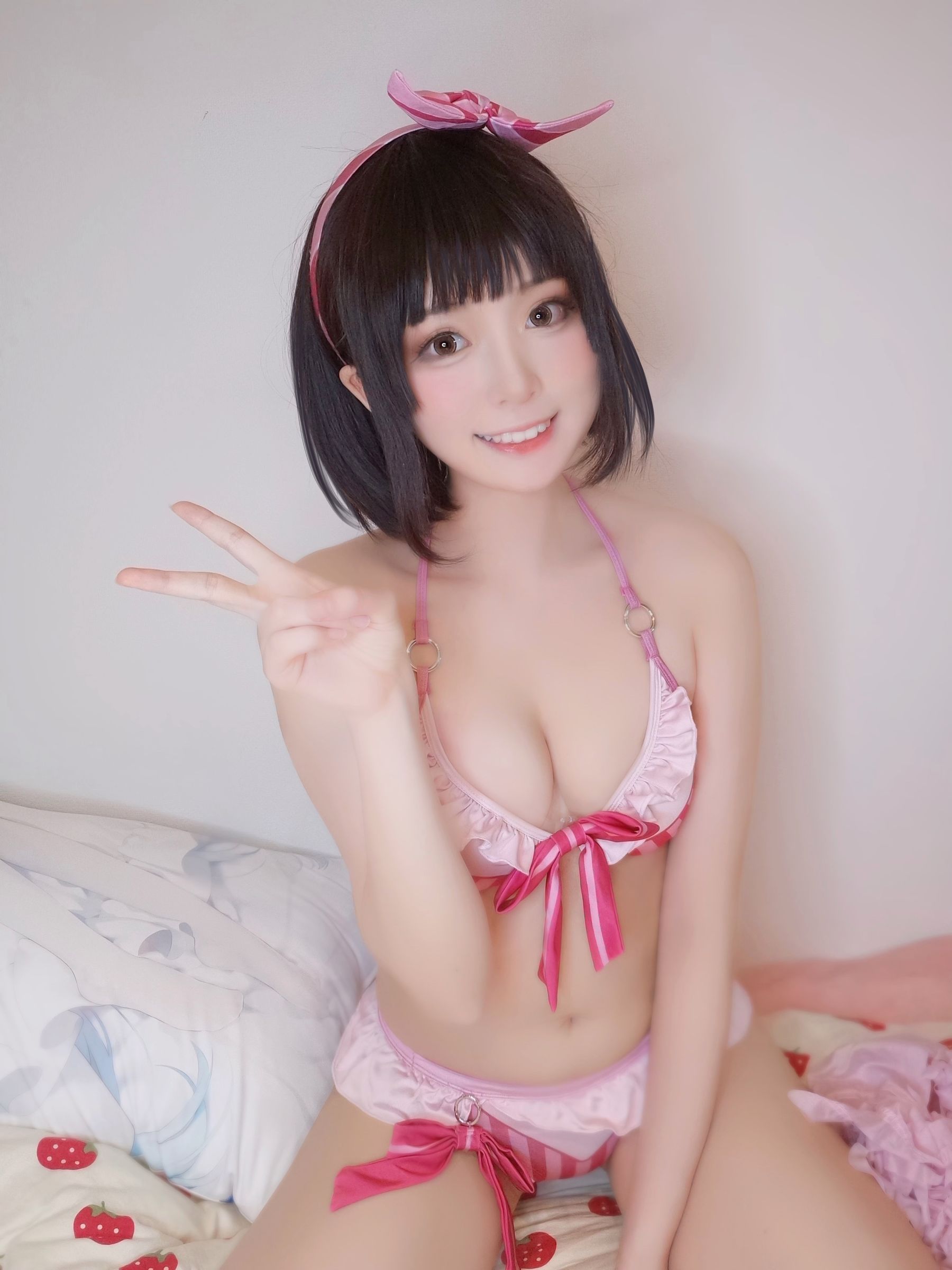 图片[4]-[福利COS] Yuki亭 – 加藤恵水着-蕾丝百合网-美图分享,Cosplay美图,私房写真,套图下载