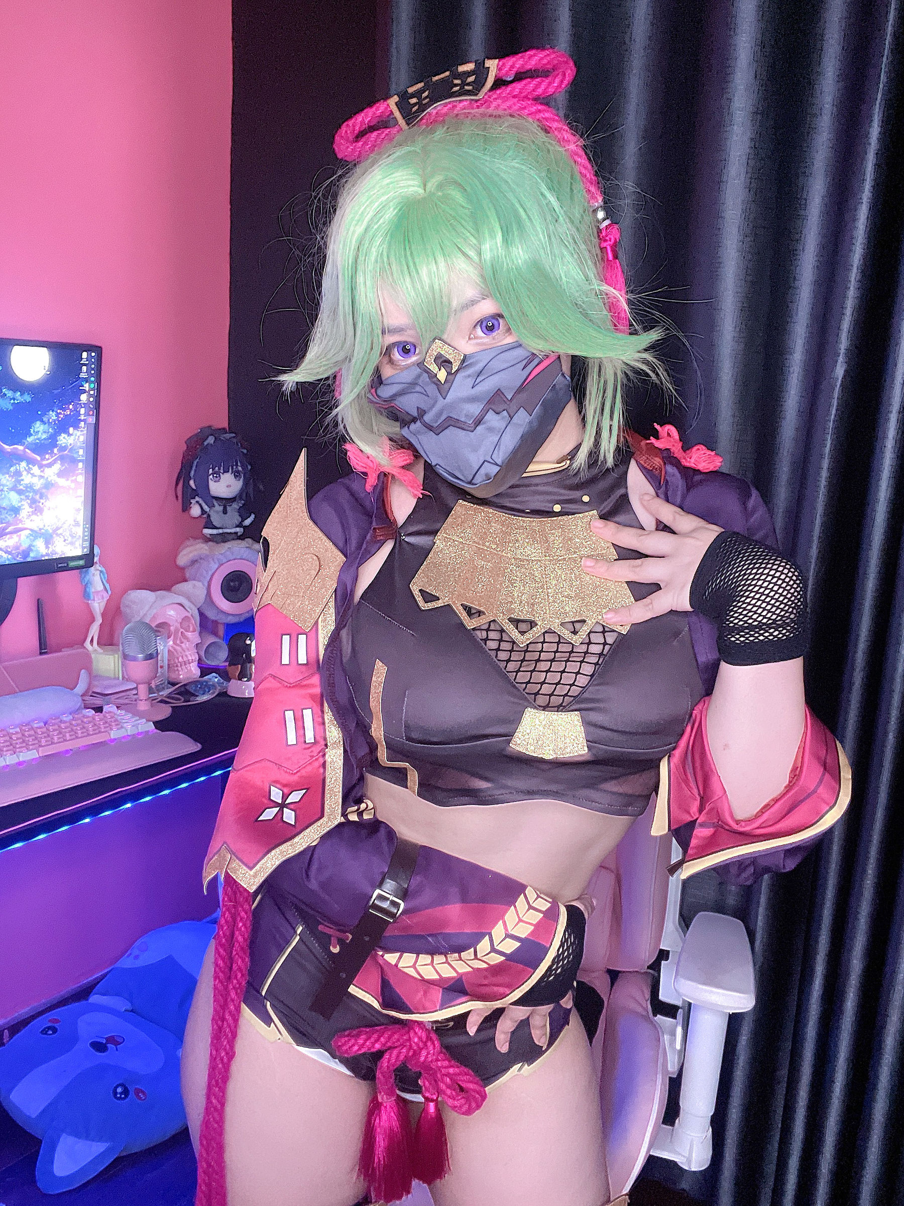 图片[5]-[福利COS] MiMiChan – Kuki Shinobu-蕾丝百合网-美图分享,Cosplay美图,私房写真,套图下载