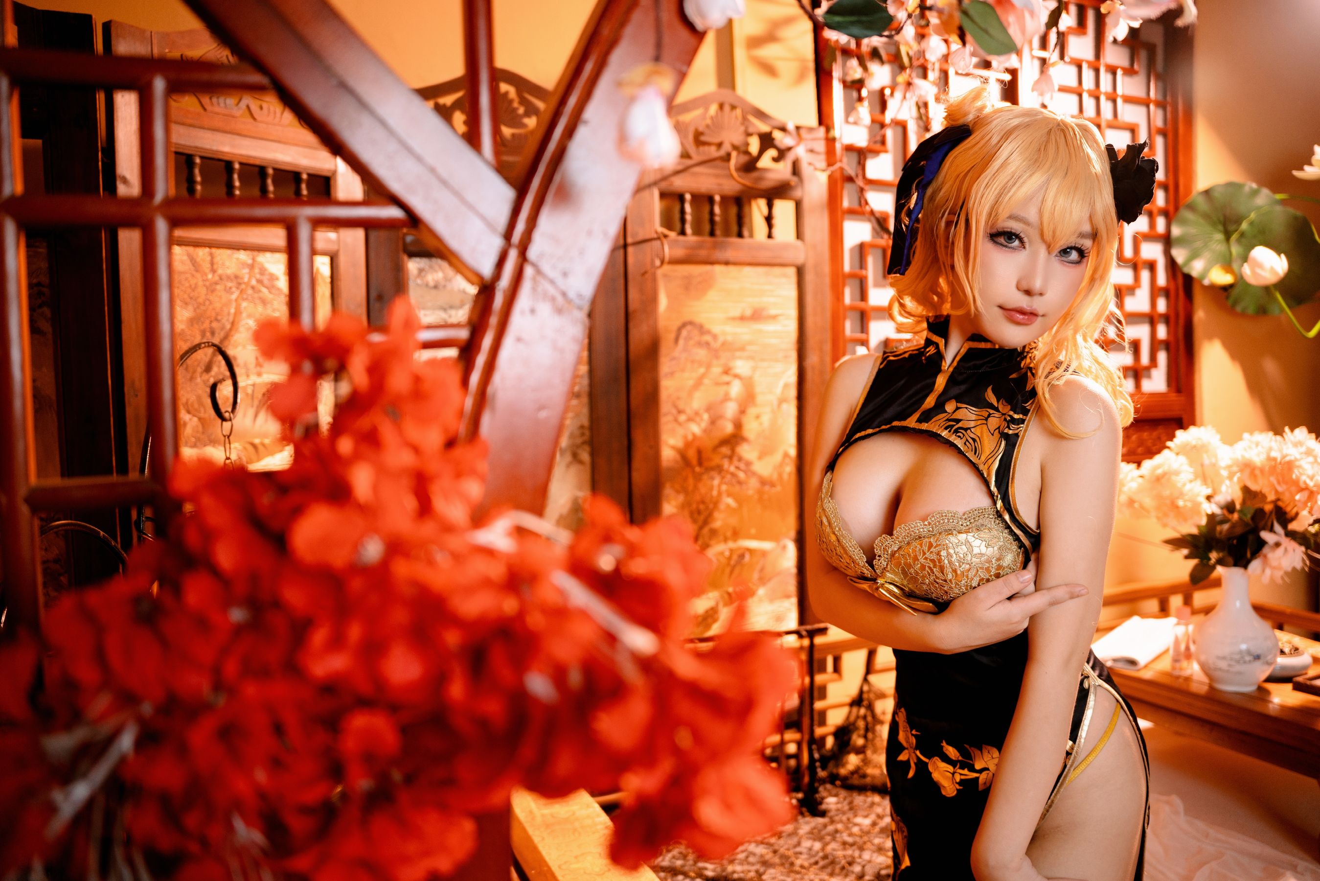 图片[9]-[福利COS] 七七娜娜子 – 金莲-秀臀网-高品质图集网