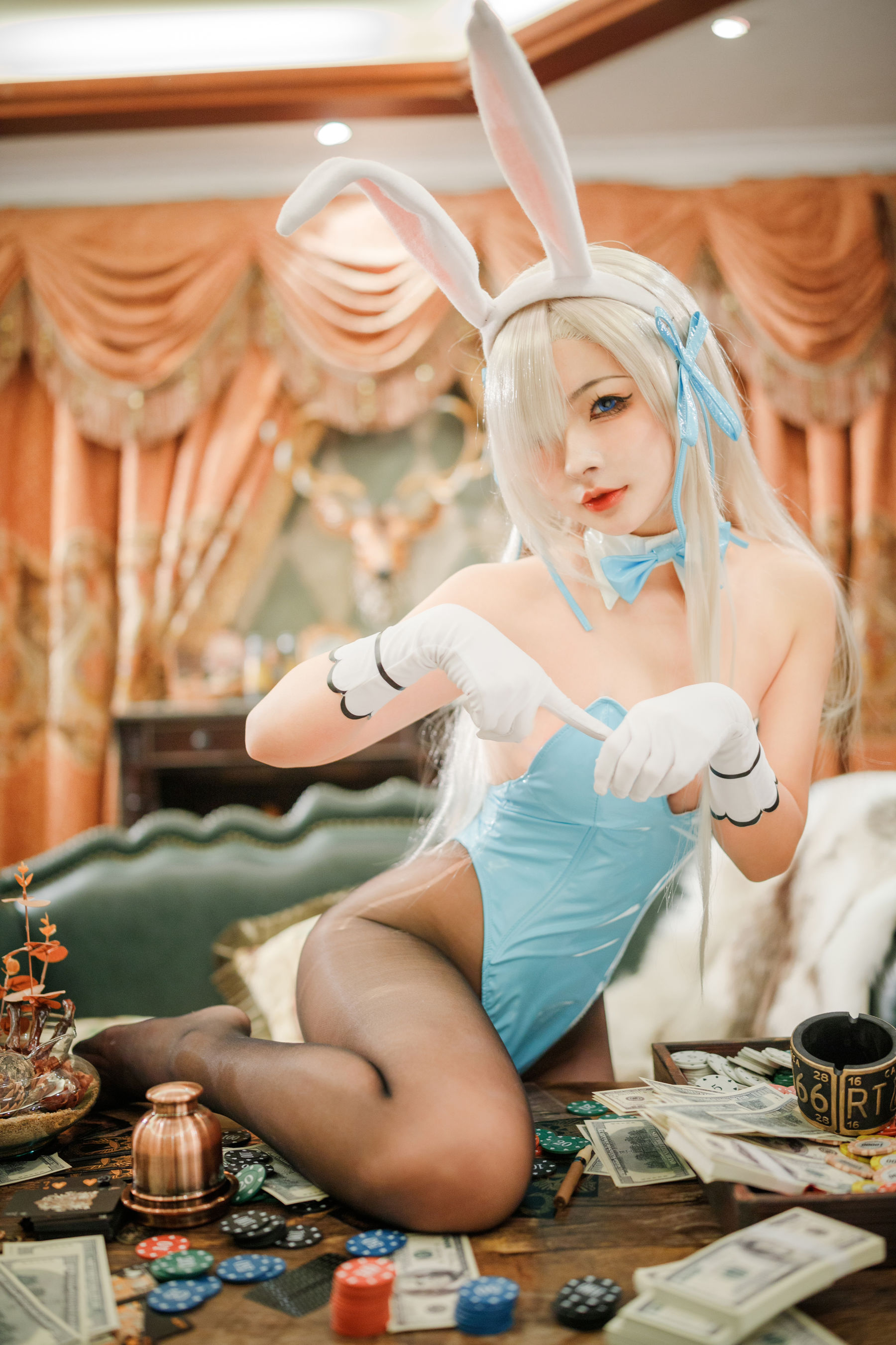 图片[7]-[网红COSER] yuuhui玉汇 – 一之濑明日奈-兔女郎-秀臀网-高品质图集网