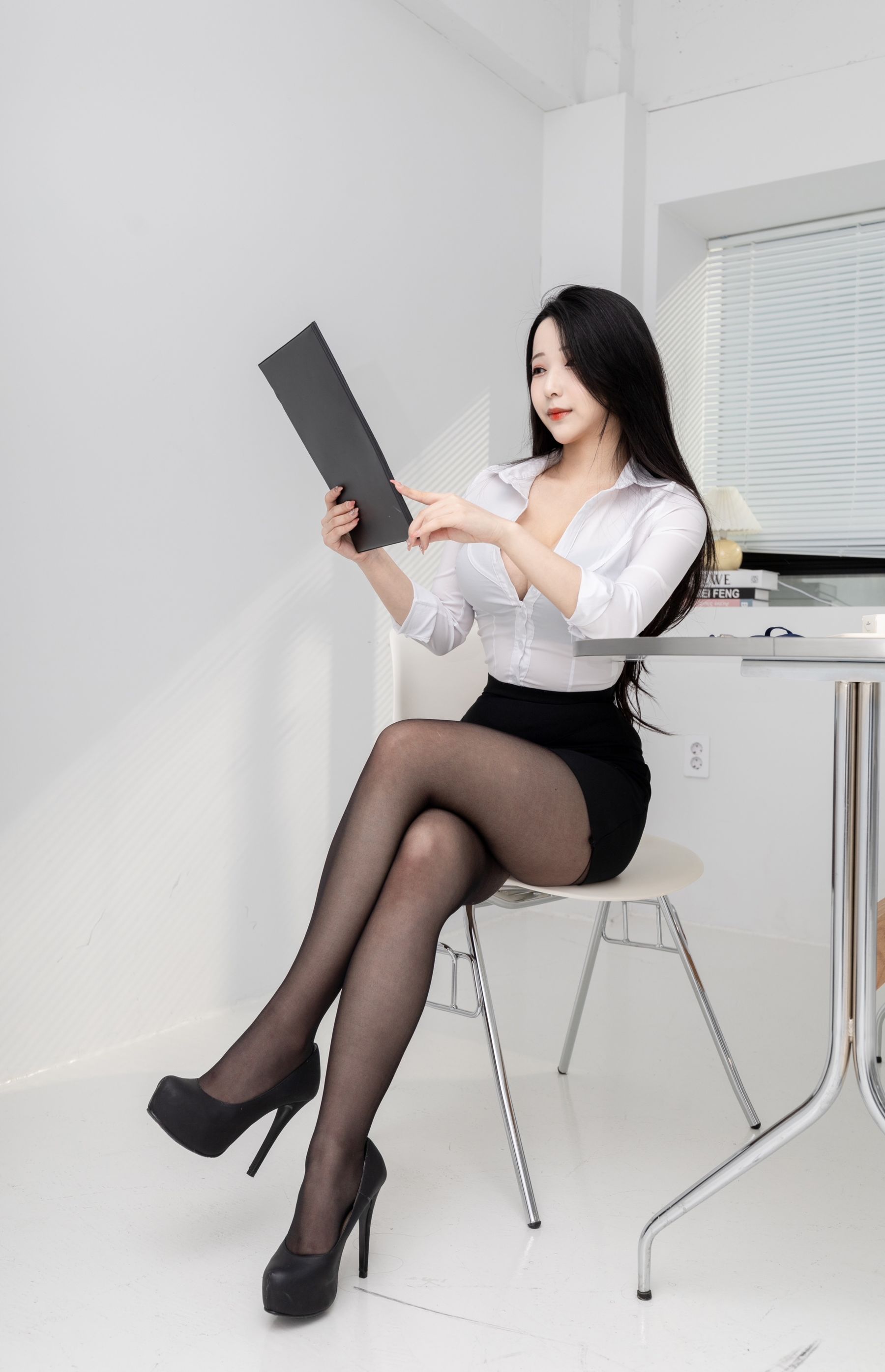 图片[2]-[PUSSY LET] Vol.38 SEOLHWA – Office-蕾丝百合网-美图分享,Cosplay美图,私房写真,套图下载