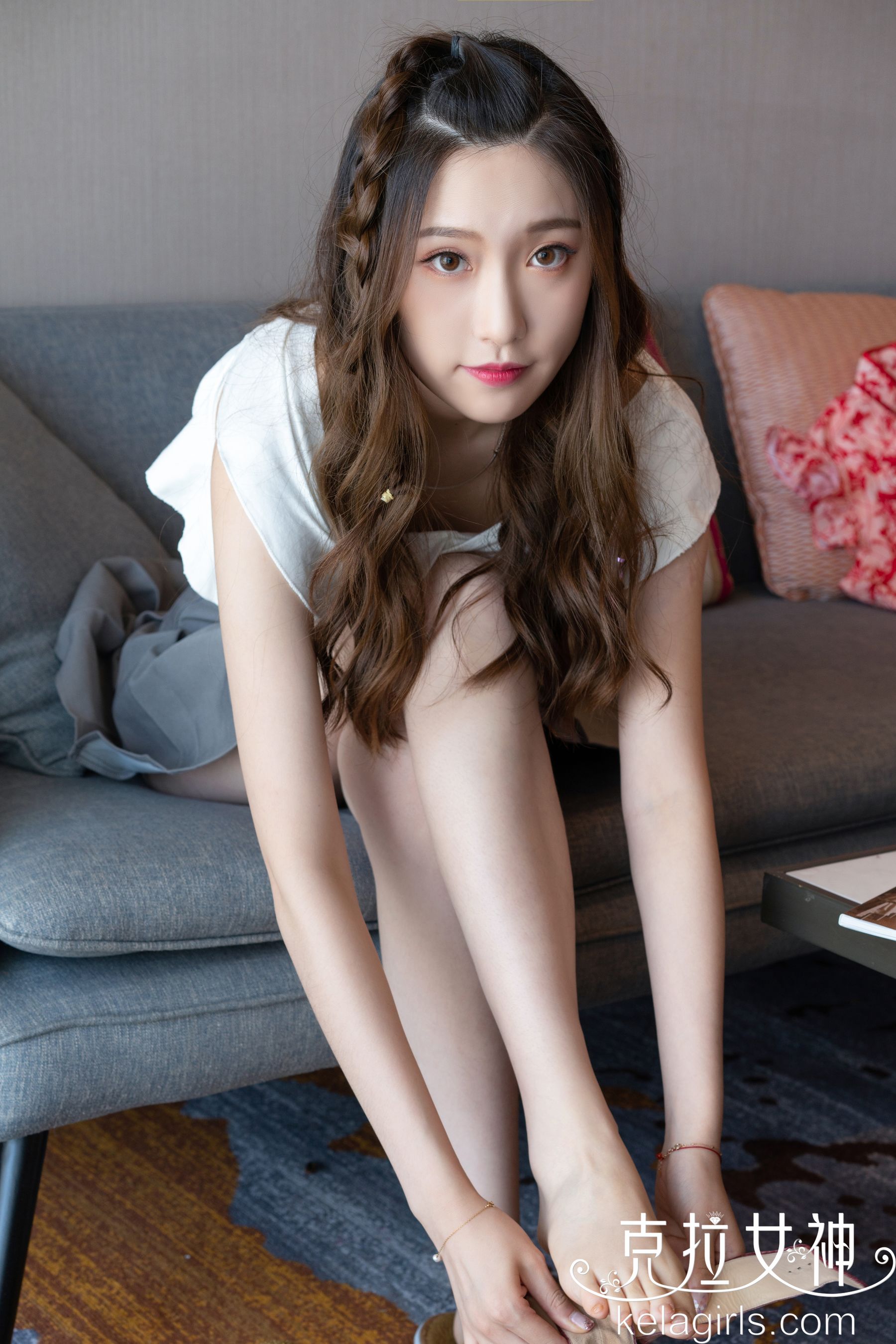 图片[8]-[克拉女神Kelagirls] 芊芊 玉腿横陈-秀臀网-高品质图集网
