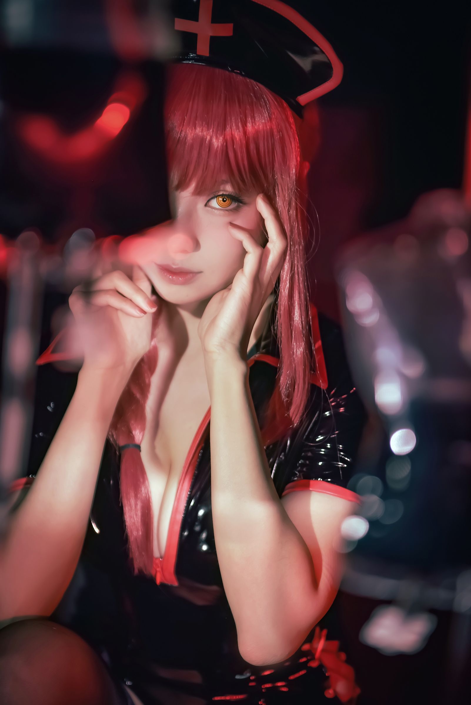 图片[5]-Ely_eee(ElyEE子) – Makima Black Nurse-蕾丝百合网-美图分享,Cosplay美图,私房写真,套图下载