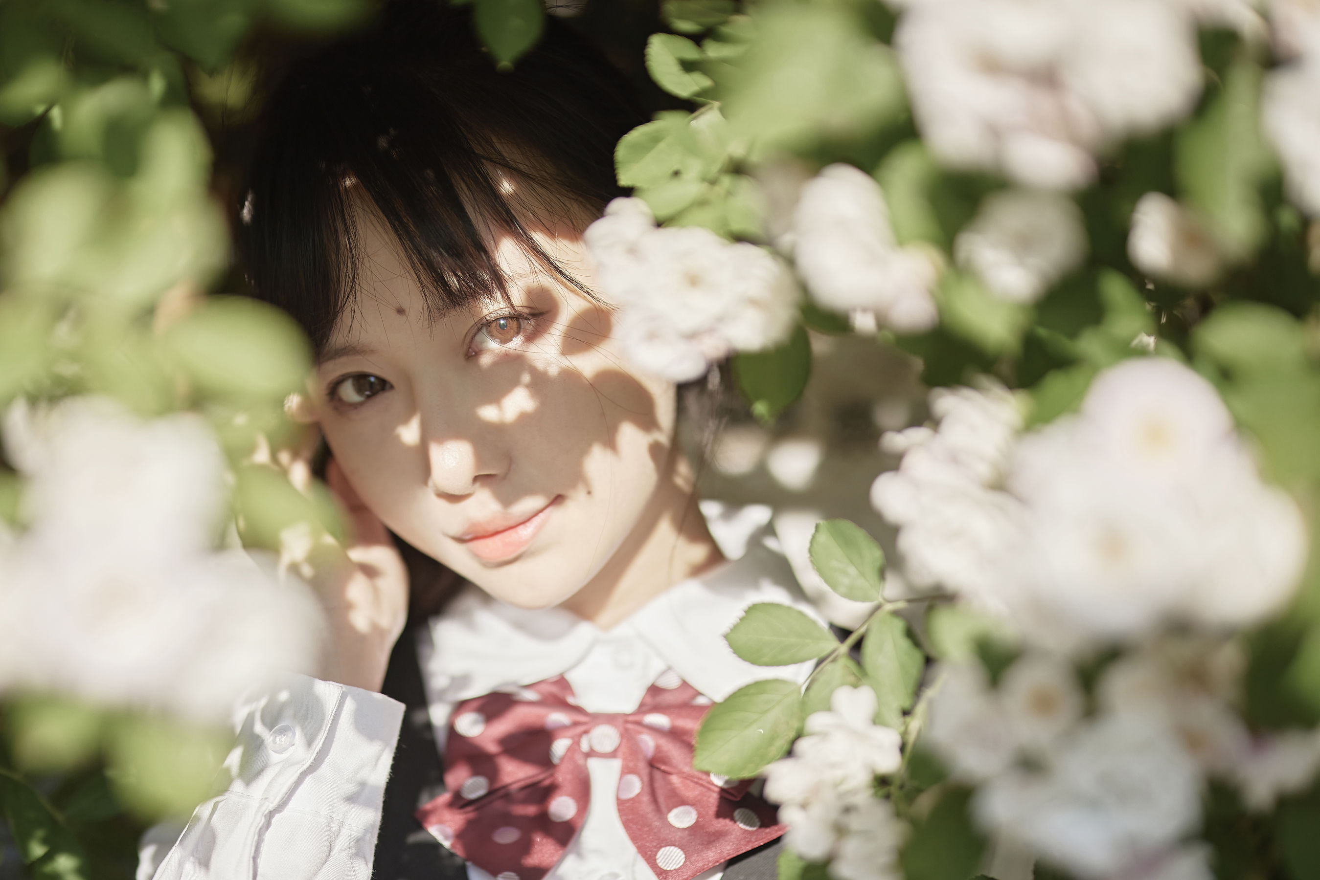 图片[8]-[福利COS] Shika小鹿鹿 – 蔷薇JK-秀臀网-高品质图集网