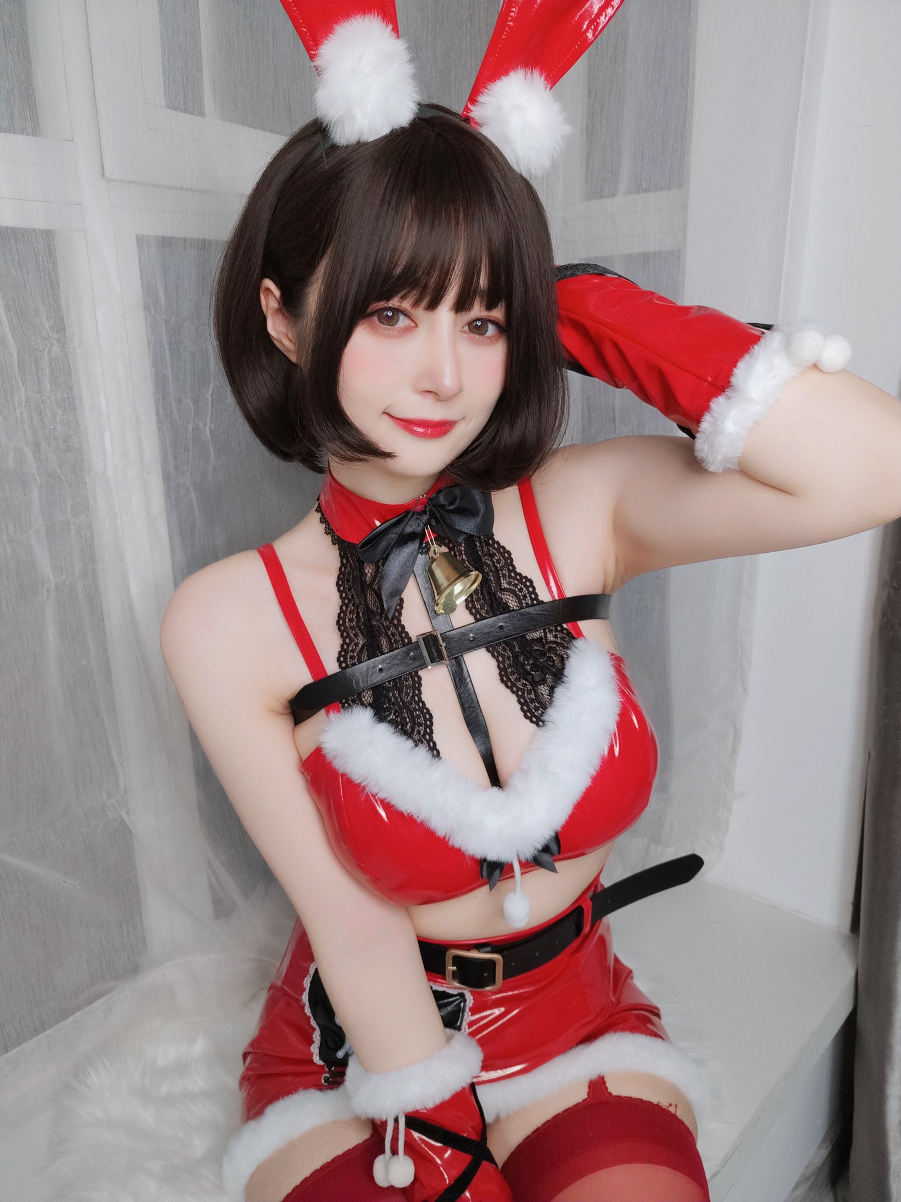 图片[5]-[福利COS] Coser小姐姐白银 – Christmas Bunny-蕾丝百合网-美图分享,Cosplay美图,私房写真,套图下载