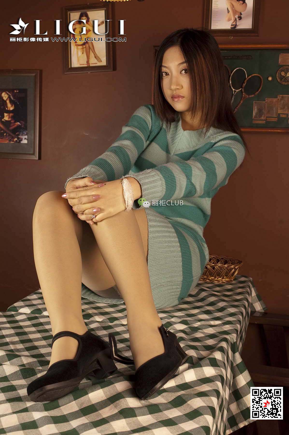 图片[8]-足模贝贝《丝足高跟》 [丽柜LIGUI] 丝足-秀臀网-高品质图集网