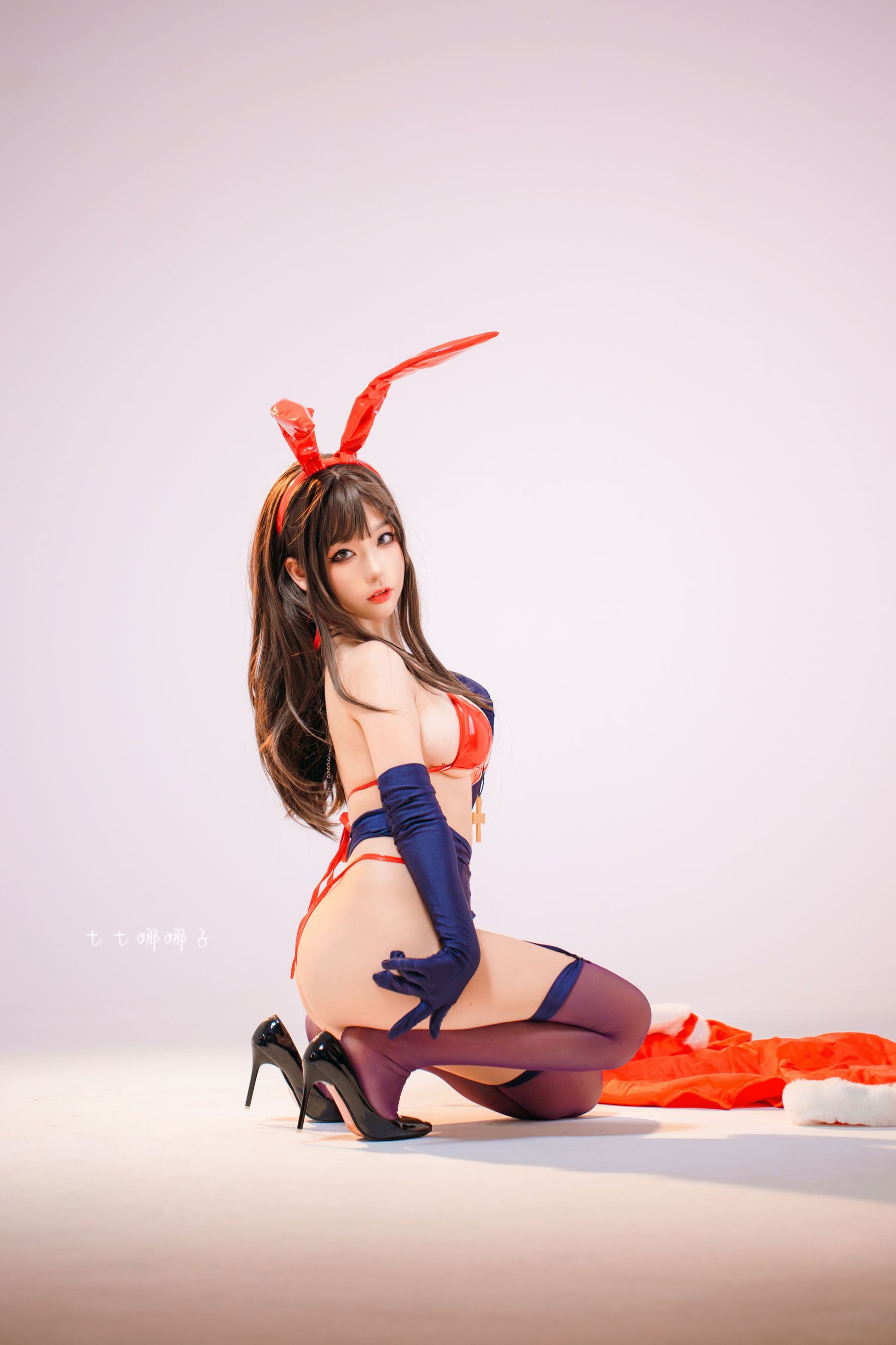 图片[8]-[福利COS] 七七娜娜子 – 圣诞魔太郎-秀臀网-高品质图集网