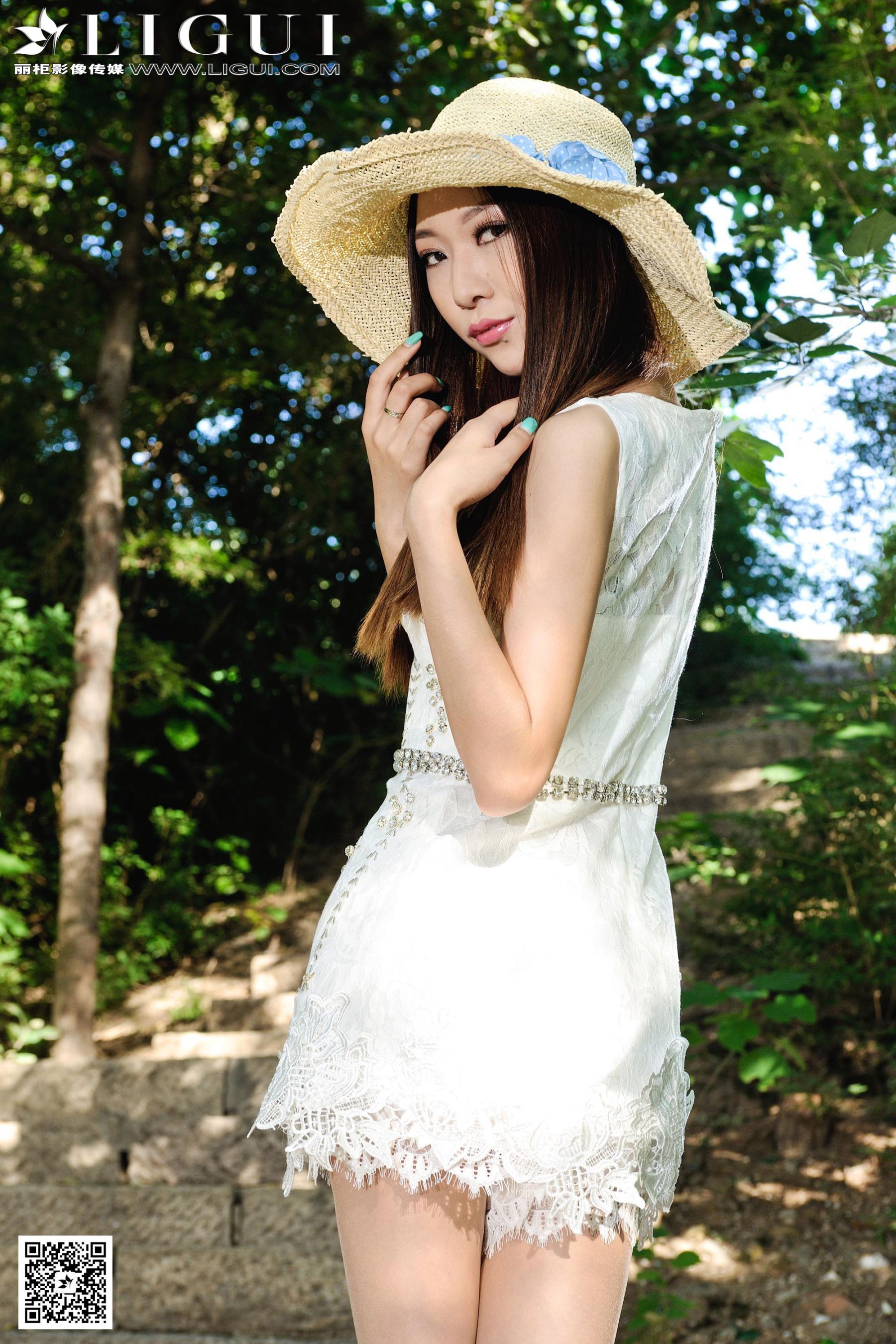 图片[7]-Model 文欣《街拍蕾丝超短连衣裙女神》上中下全集 [丽柜LiGui] 美腿玉足写真图片-秀臀网-高品质图集网