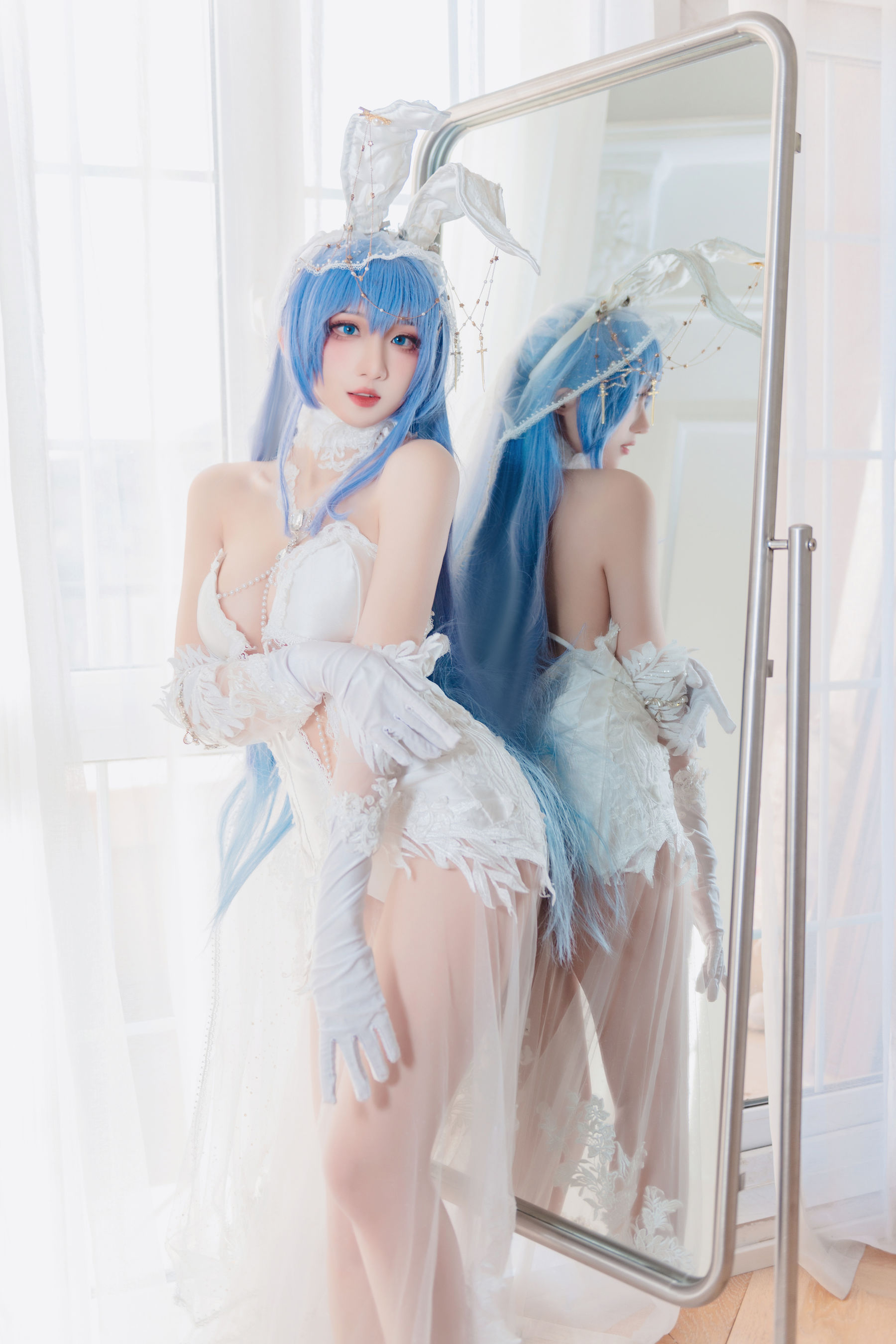 图片[2]-瓦斯塔亚小龙虾 – 碧蓝航线新泽西 花园白雪之仪-蕾丝百合网-美图分享,Cosplay美图,私房写真,套图下载