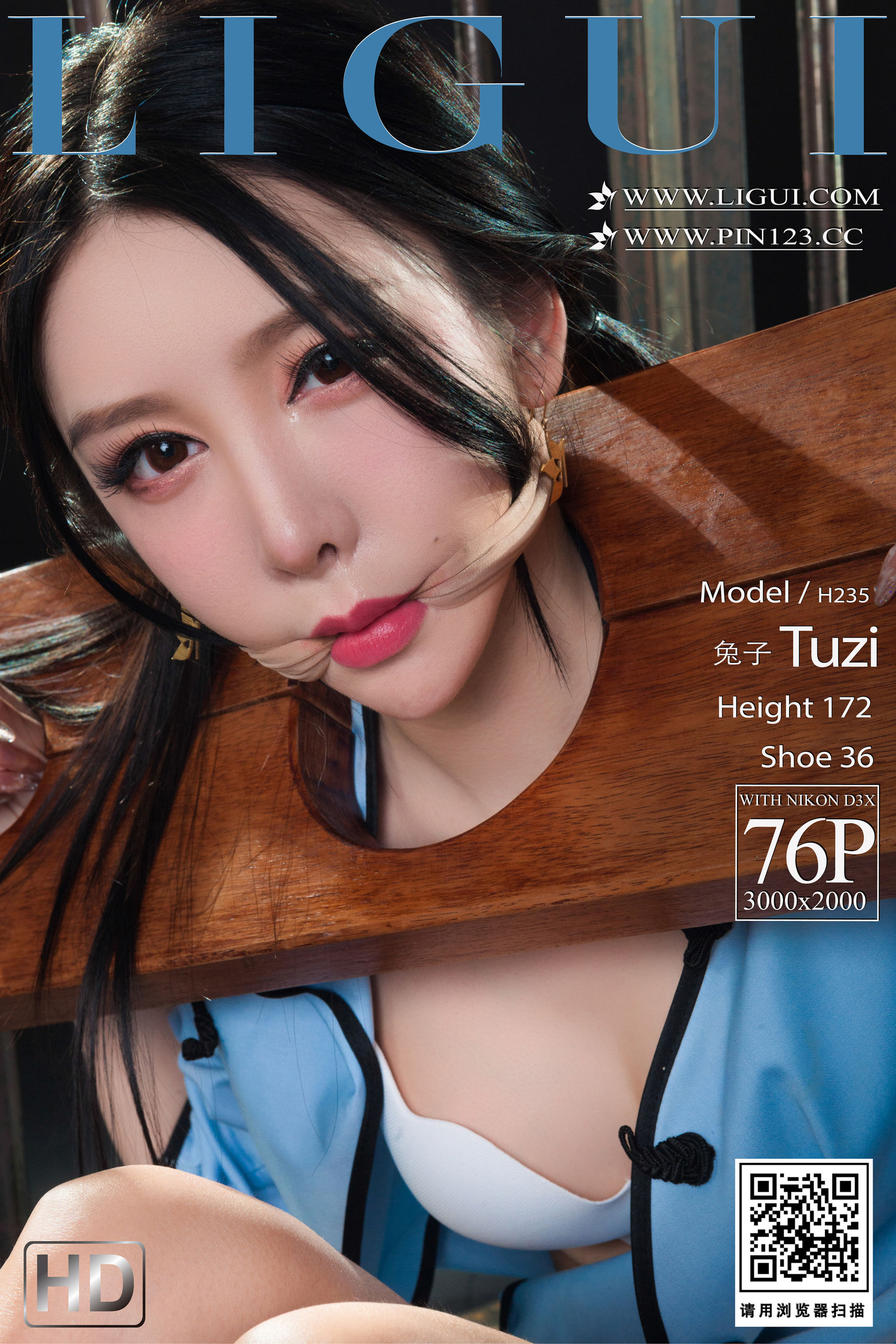 图片[1]-[丽柜Ligui] 小兔 热血青春-秀臀网-高品质图集网