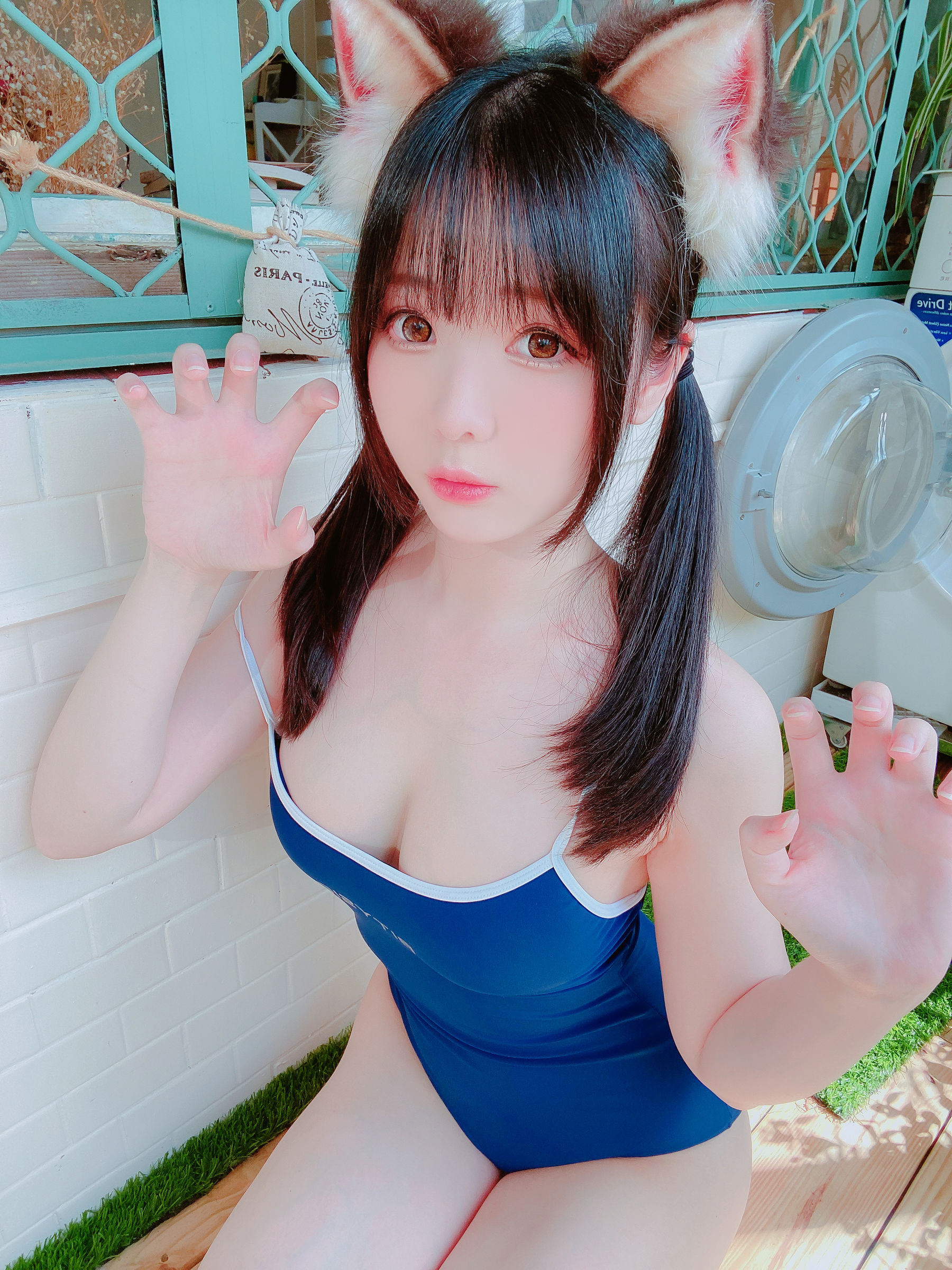 图片[9]-[福利COS] 微博妹纸霜月shimo[fantia] 2022-11-17 スク水-秀臀网-高品质图集网