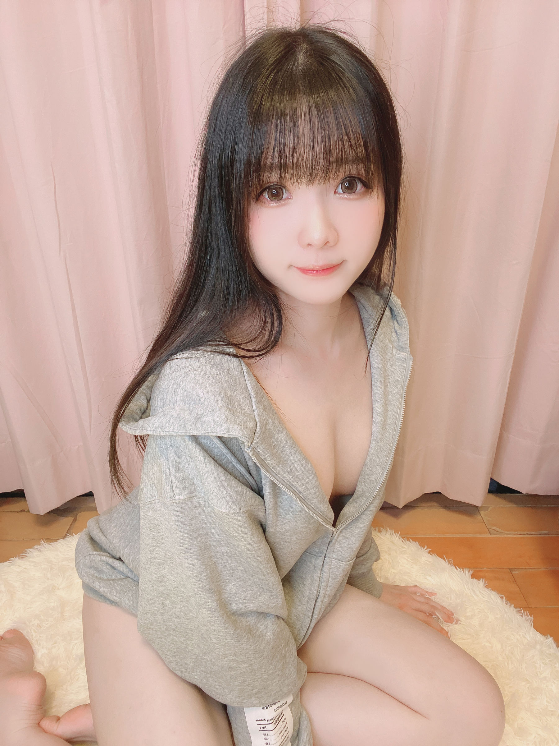 图片[7]-[福利COS] 微博妹纸霜月shimo – 裸パーカー-秀臀网-高品质图集网