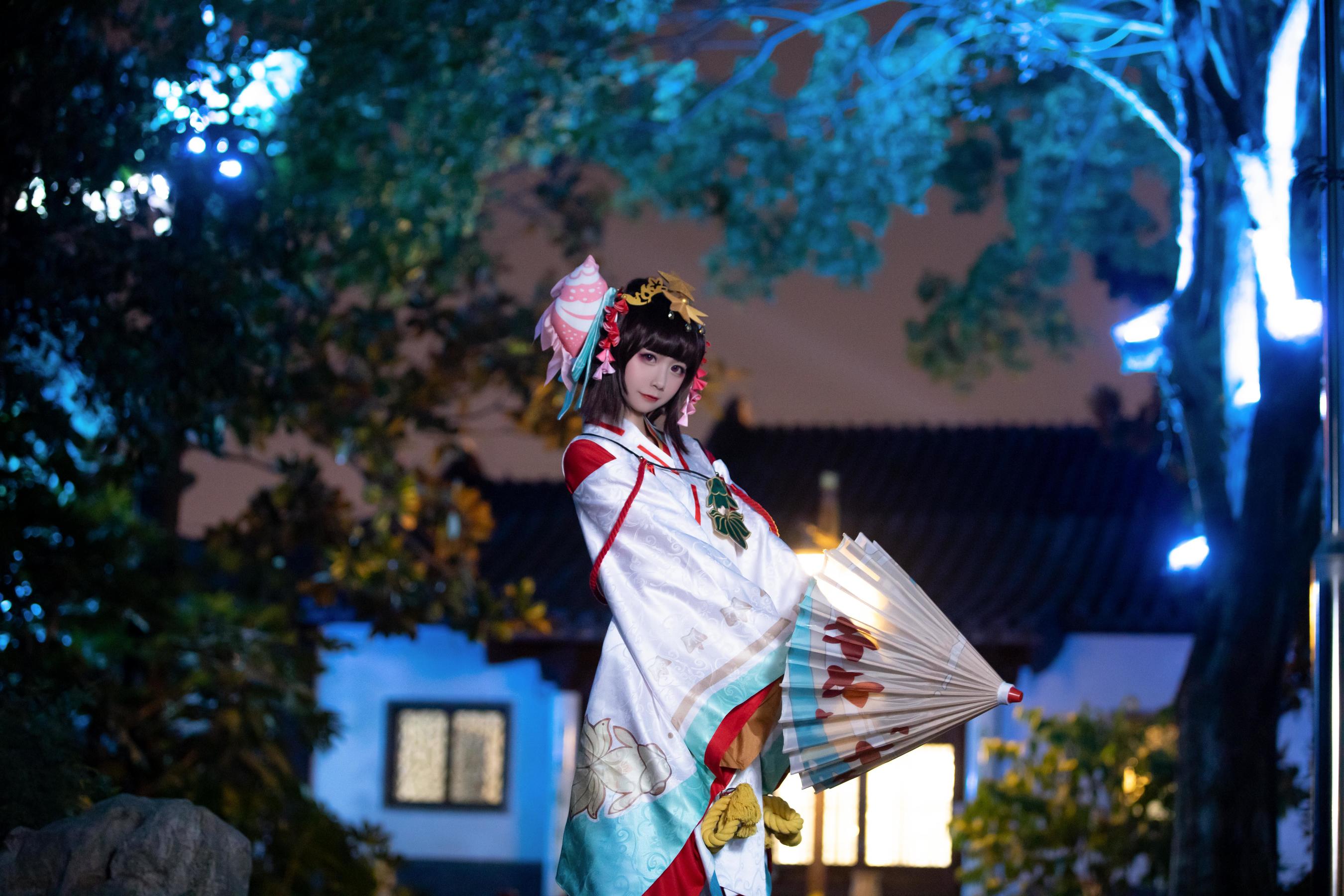 [Cosplay写真] 动漫博主弦音sic – 阴阳师 神乐-蕾丝百合网-美图分享,Cosplay美图,私房写真,套图下载