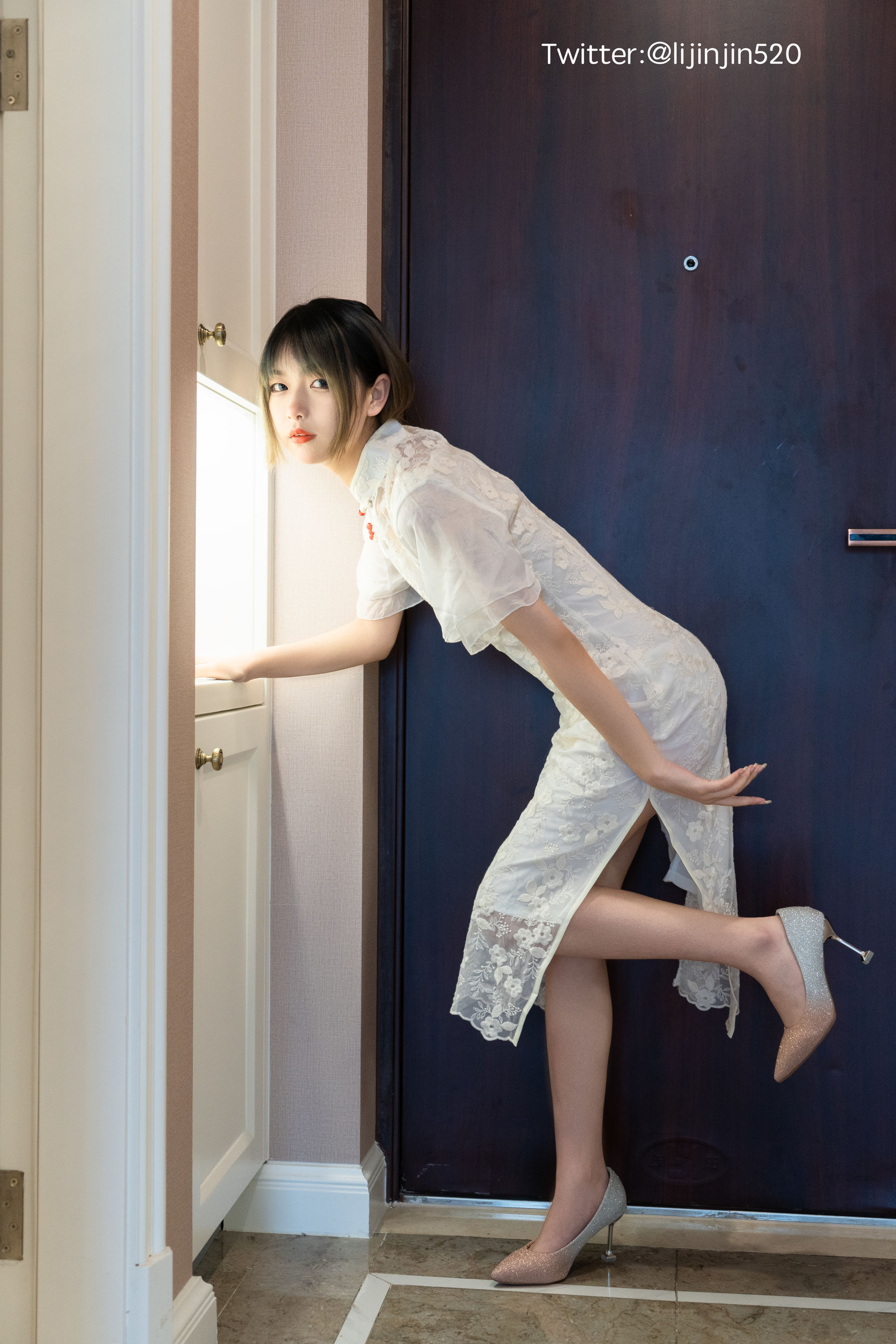 图片[2]-梨瑾瑾 – 改良旗袍-蕾丝百合网-美图分享,Cosplay美图,私房写真,套图下载