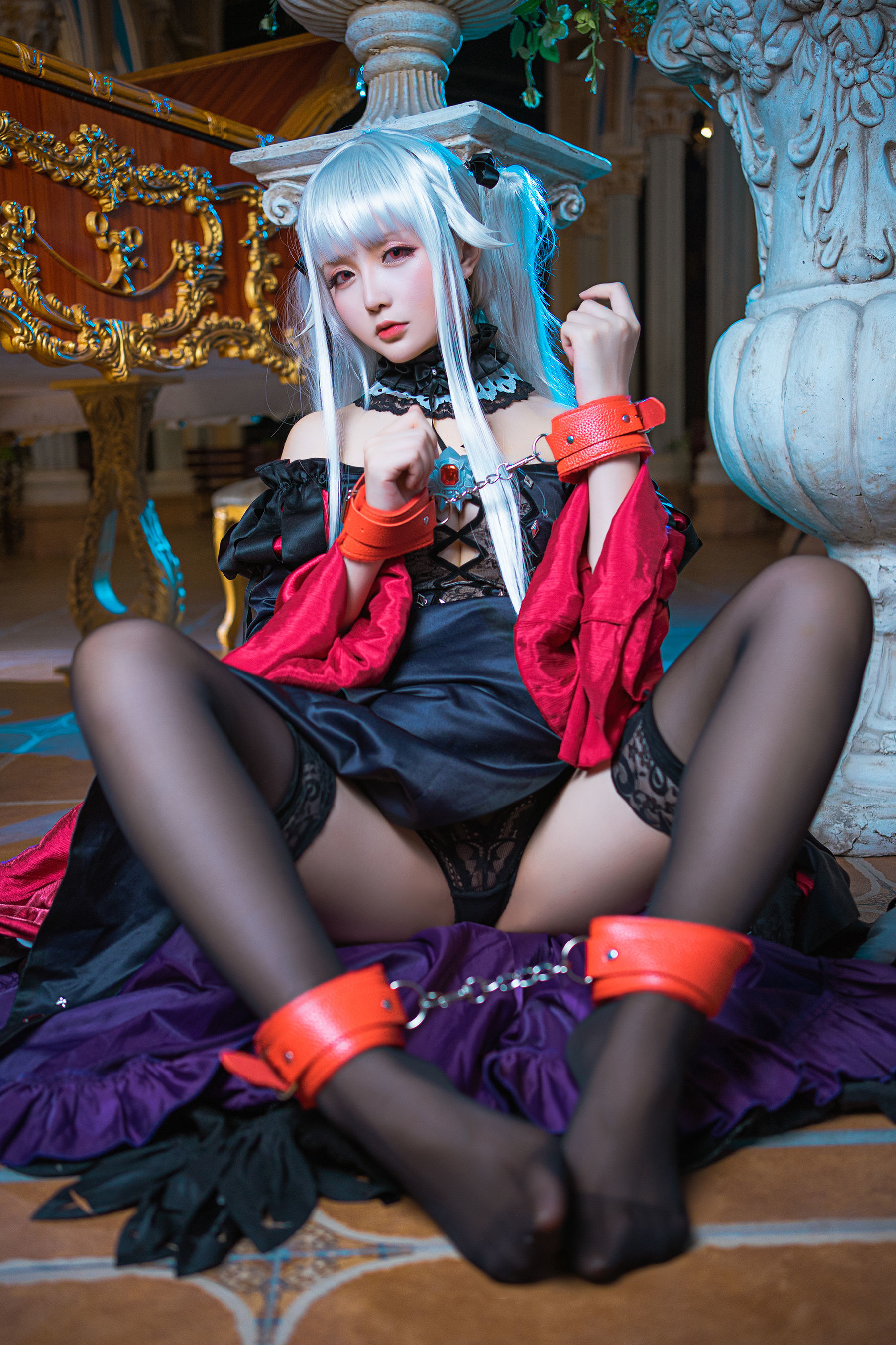 图片[4]-[COS福利] Coser小姐姐星之迟迟 – 篝之雾枝 礼服-蕾丝百合网-美图分享,Cosplay美图,私房写真,套图下载