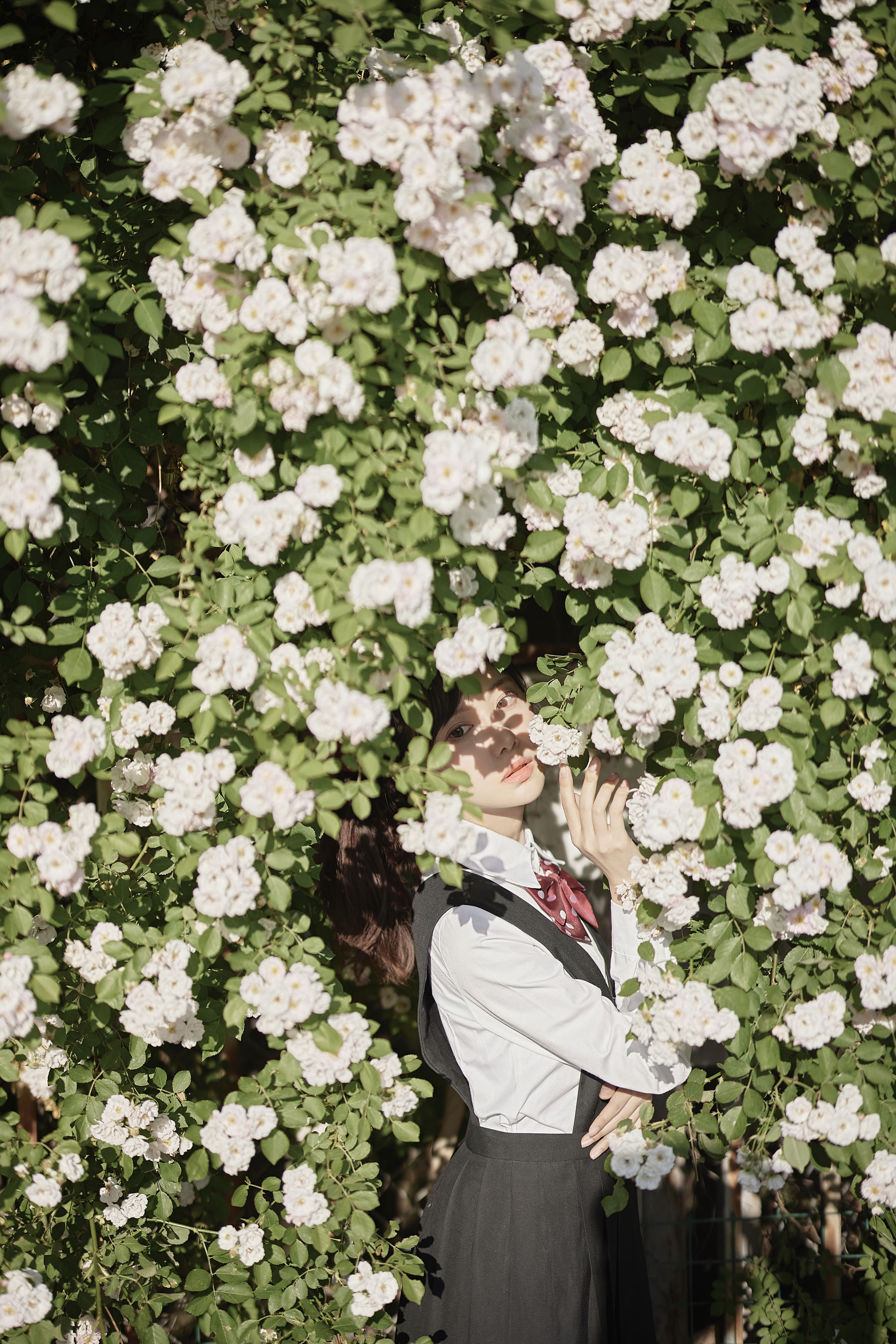 图片[9]-[福利COS] Shika小鹿鹿 – 蔷薇JK-秀臀网-高品质图集网