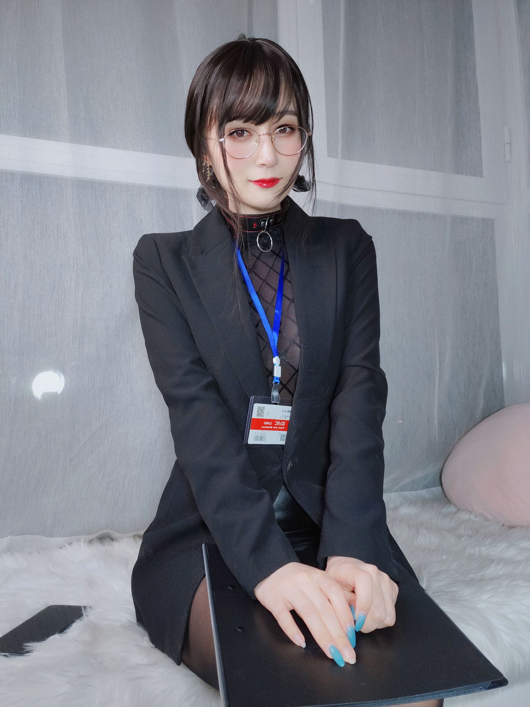 图片[7]-[网红COSER写真] Coser小姐姐白银 – 黑丝情趣-秀臀网-高品质图集网