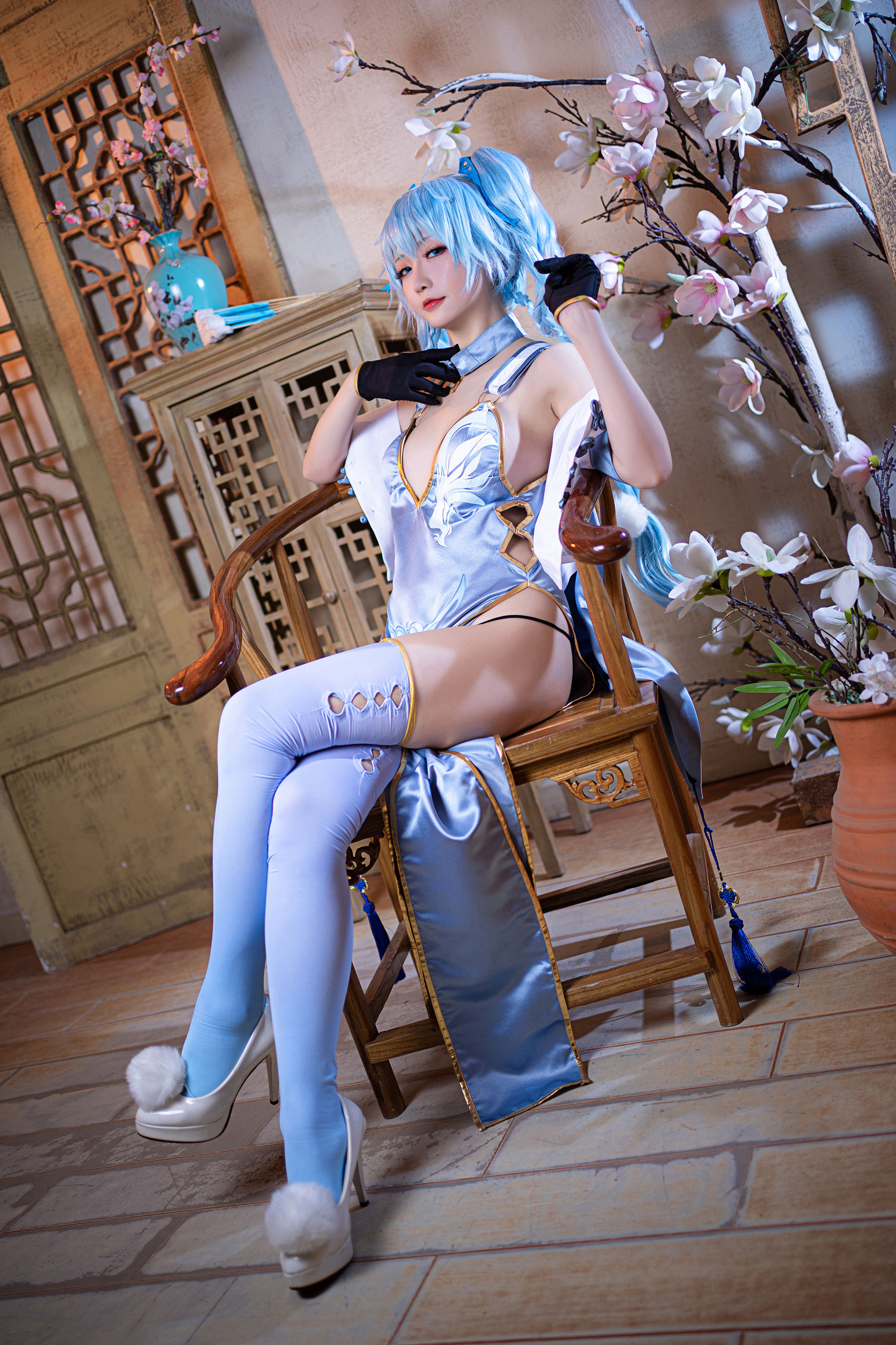 图片[8]-[COS福利] Coser小姐姐星之迟迟 – 秘密花园 PA15翠雀媚-秀臀网-高品质图集网