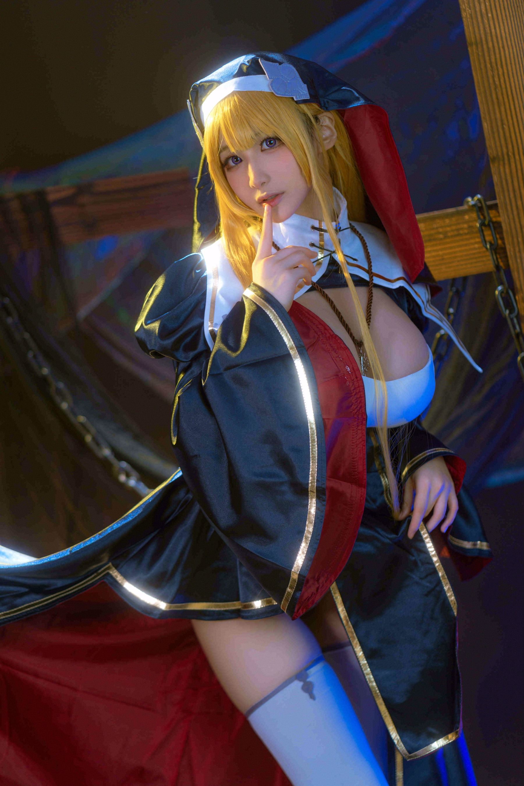图片[3]-[福利COS] 幼愛youmeko – 修女 夏洛特-蕾丝百合网-美图分享,Cosplay美图,私房写真,套图下载