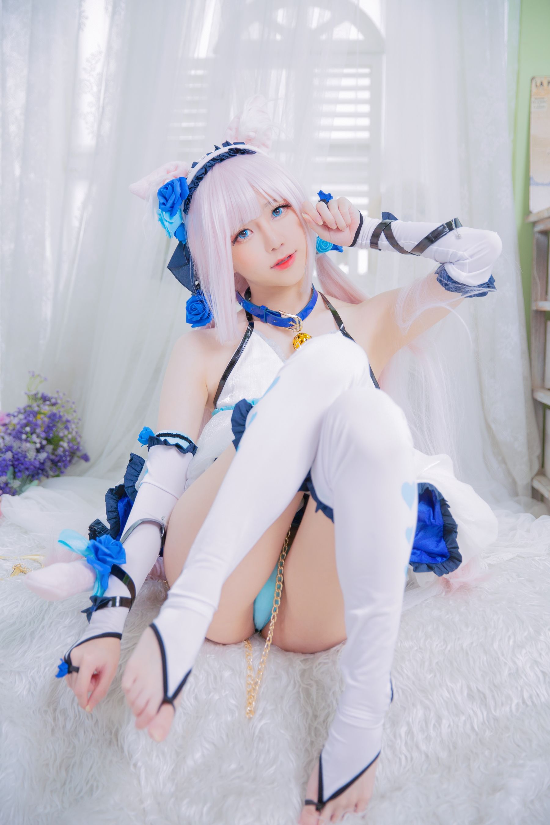 图片[4]-[福利COS] Sally Dorasnow – Nekopara Vanilla Lingerie-蕾丝百合网-美图分享,Cosplay美图,私房写真,套图下载