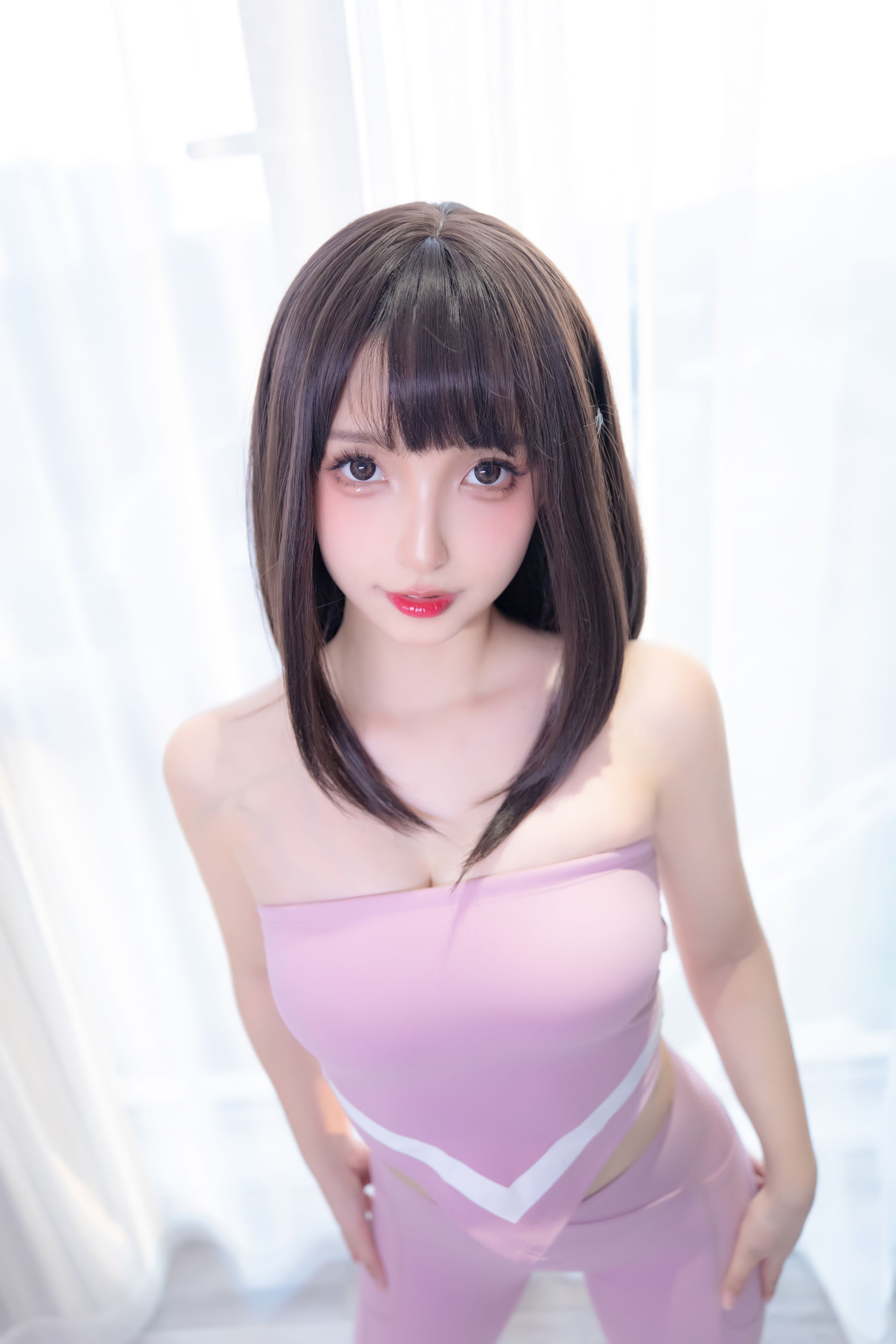 [福利COS] 萝莉神楽板真冬 草莓蜜桃-蕾丝百合网-美图分享,Cosplay美图,私房写真,套图下载
