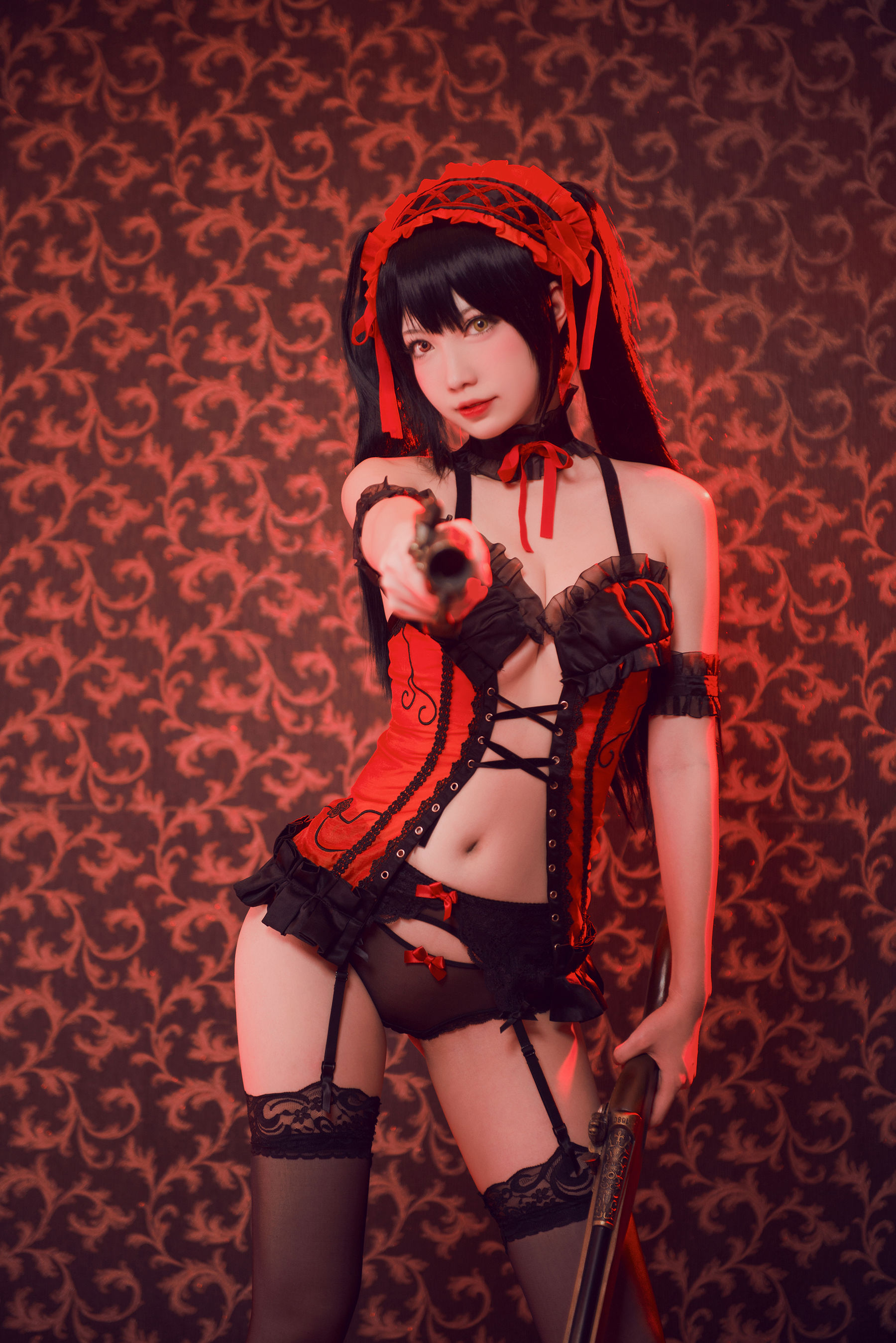 图片[5]-[COS福利] 大胸萌妹妖少you1 – 时崎狂三-蕾丝百合网-美图分享,Cosplay美图,私房写真,套图下载