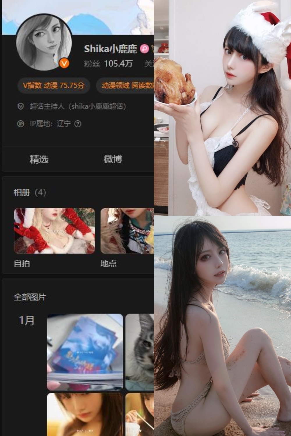 抖音 Shika小鹿鹿 写真合集【96套/13.8G】-秀臀网-高品质图集网